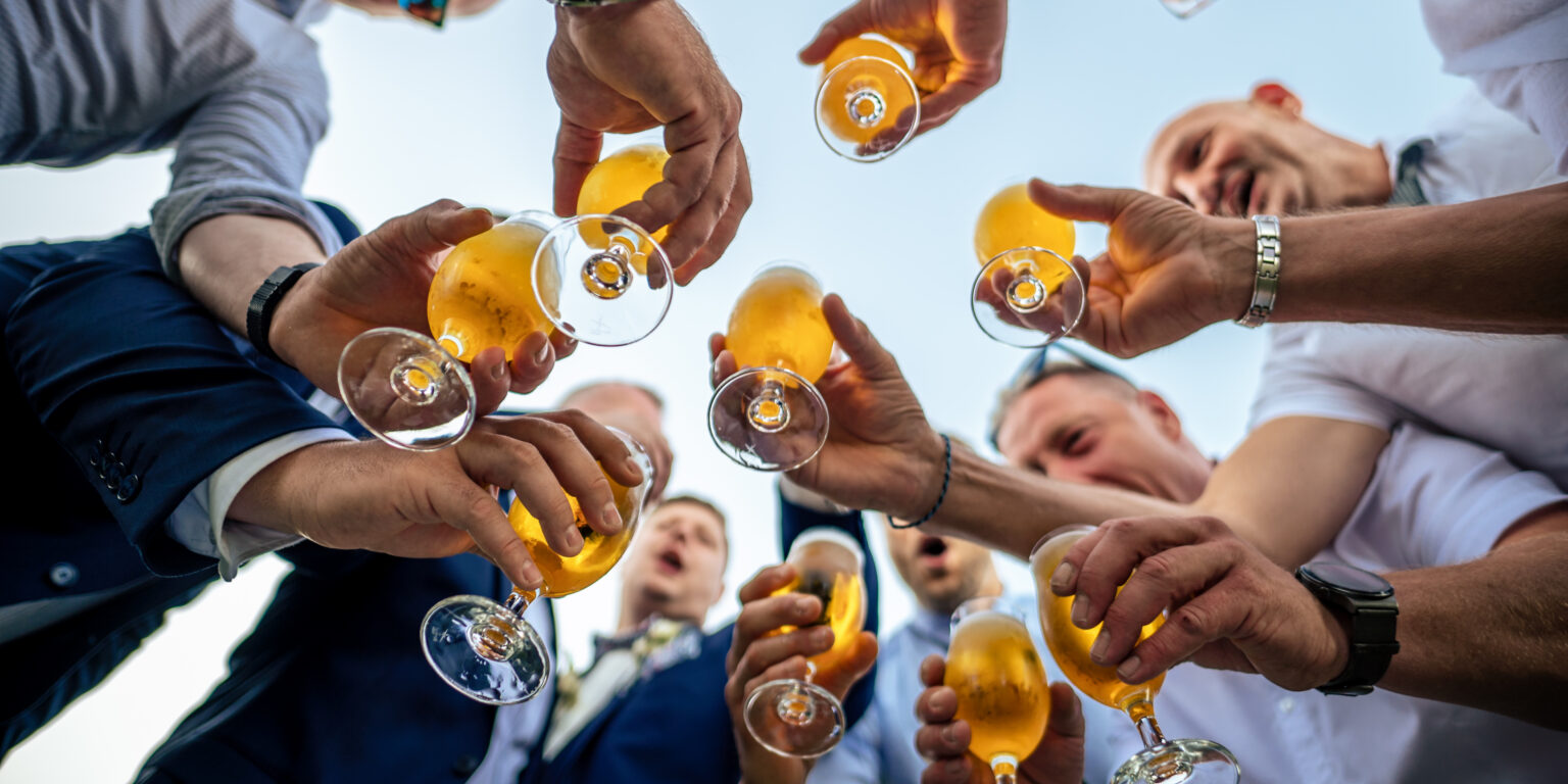 moment conviviale bière vin d'honneur