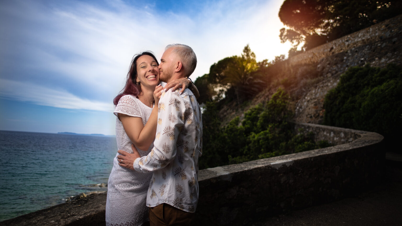 engagement mariage couple sud plage
