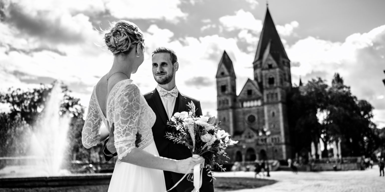 First look mariage à Metz