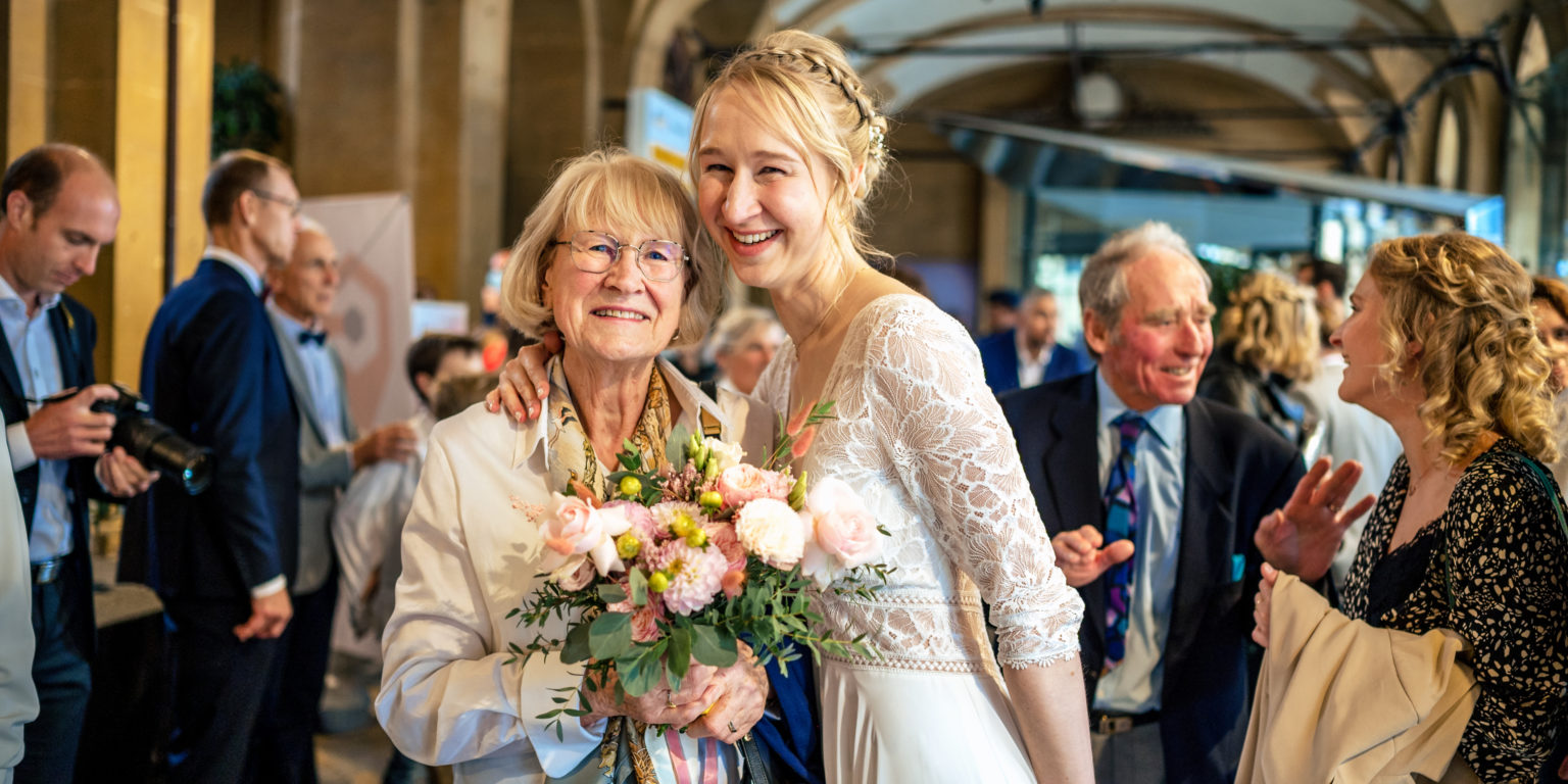 mamie au mariage
